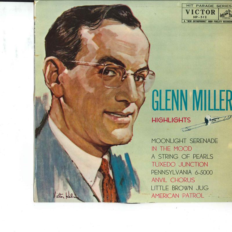 

10inch Record GLENN MILLER - Highlights HP512 VICTOR Japan Jazz Used