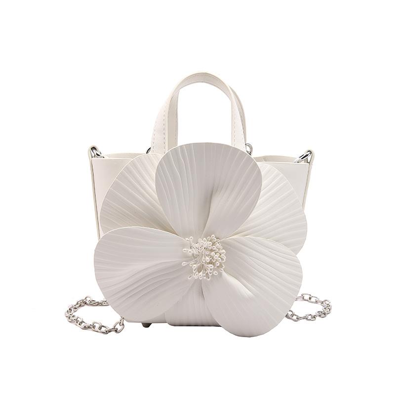 Women's Shoulder Bags PU Floral Classic Simplicity Crossbody Bags Sweet Color Feminine Fashion