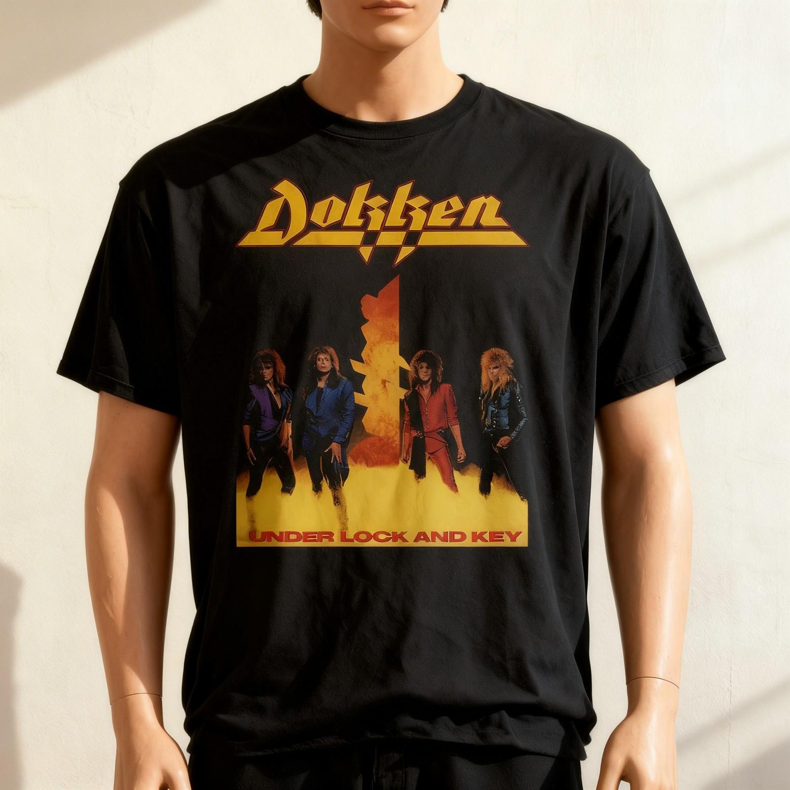 Dokken Under Lock And Key T-shirt L