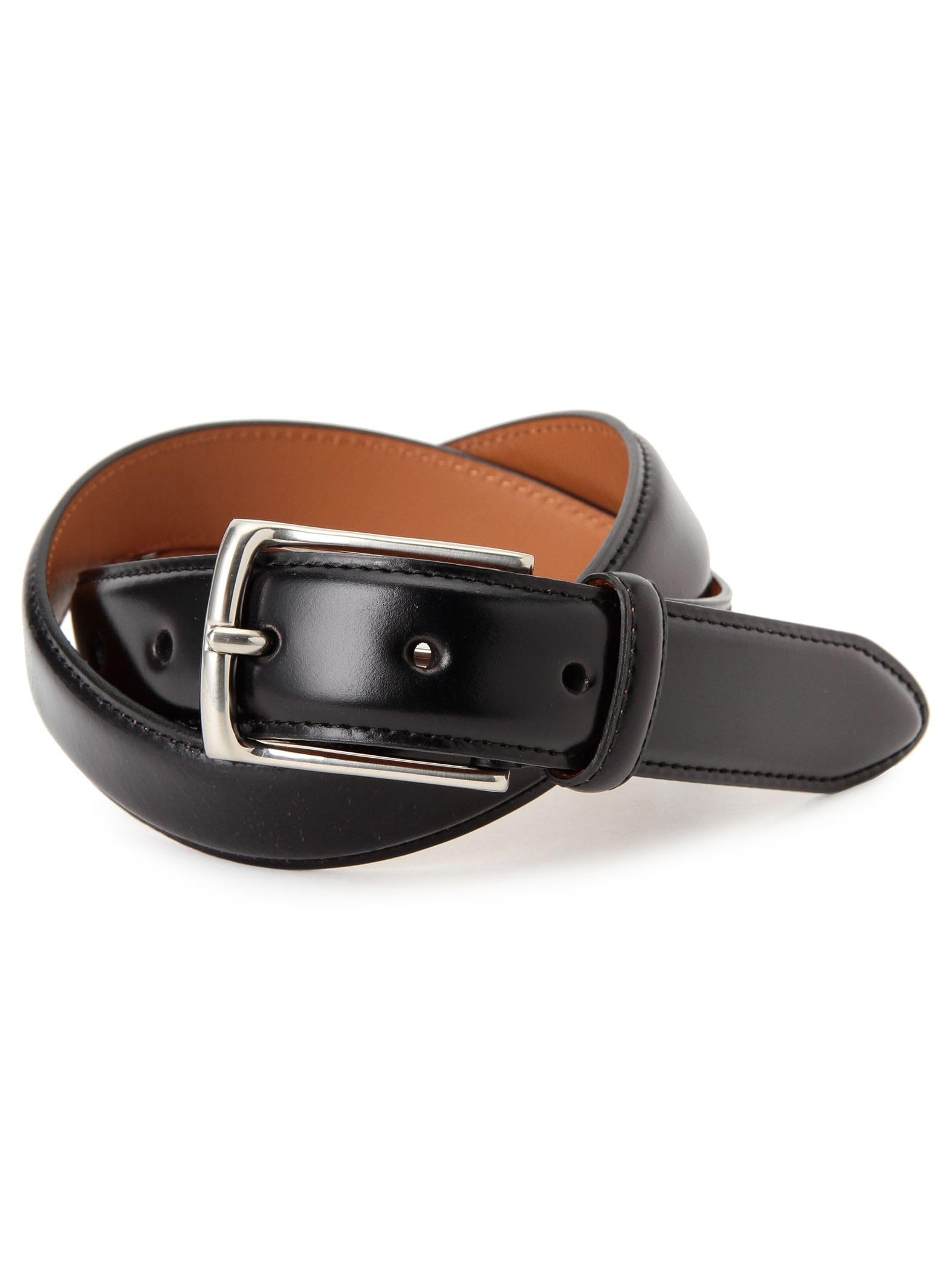 

[BEAMS PLUS] Leather Belt Cordovan Belt Men s BLACK 34 38520004905