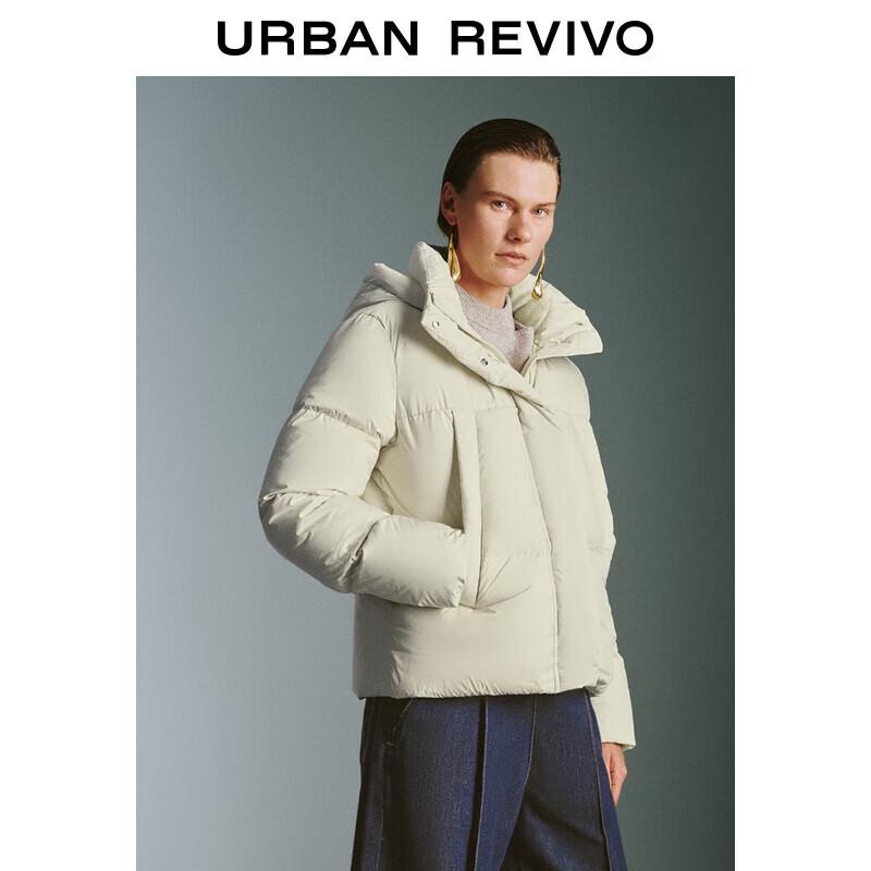 

Женская зимняя пуховая куртка UR с капюшоном свободного кроя