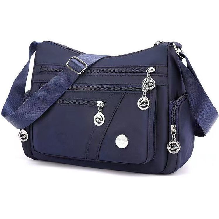 New Waterproof Women's Bag with Multiple Pockets and Large Capacity Shoulder Messenger Bag