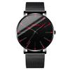 Geneva Men's and Women's Fashion Quartz Watch with Mesh Band