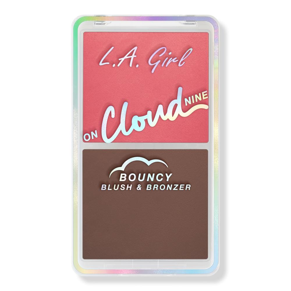 

Ла. Girl On Cloud Nine Bouncy Blush brOnzer Duo 0,21 унции Coral Bliss