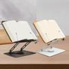 Reading Stand with Page Clips Recipes Rest Holder Foldable Book Holder Wooden Laptop Stand for Home Use