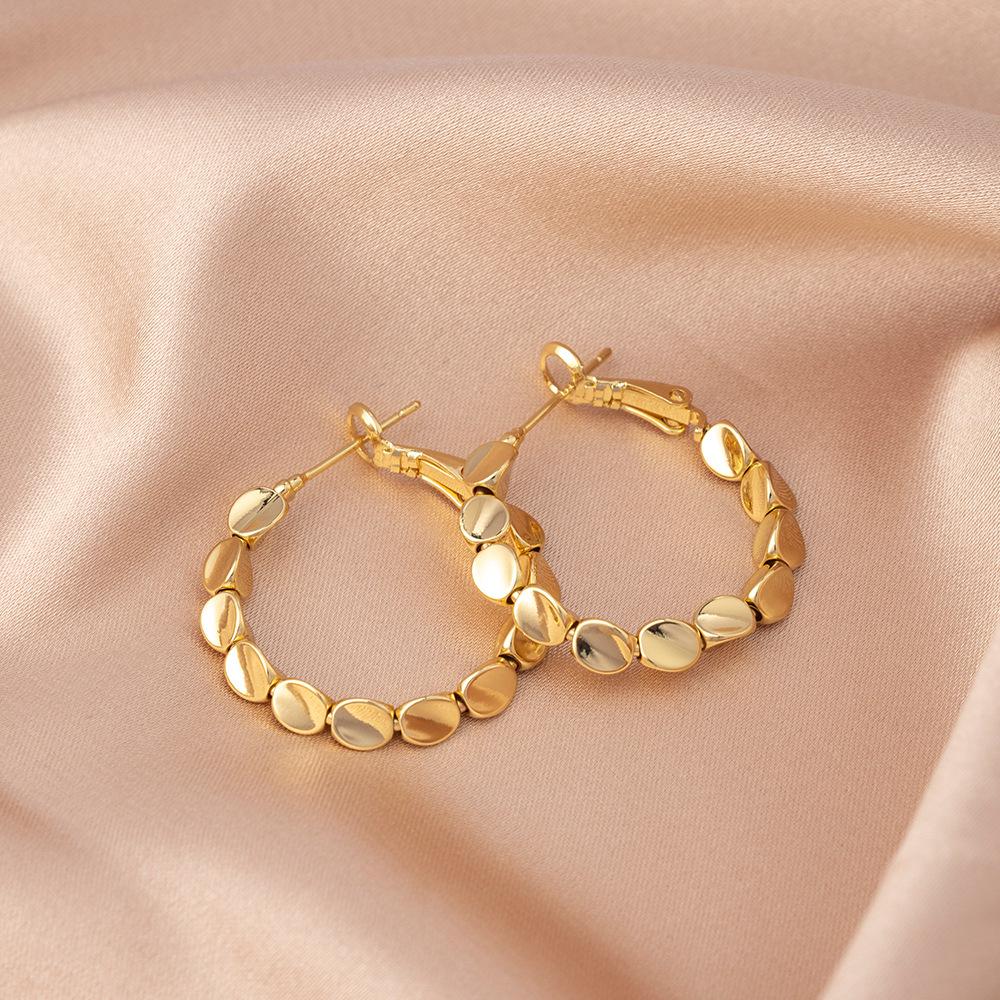 Элегантные серьги-иглы из серебра 925 пробы для женщин - Роскошные висячие серьги-кольца и каффы