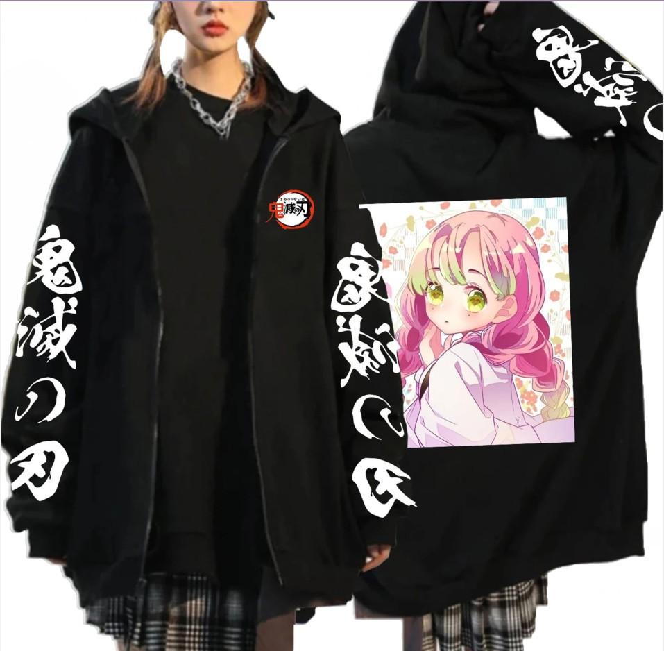 Anime Berserk Sword Legend Printed Zipper Hoodie for Men and Women, Casual Sportswear, Hoodie and Top