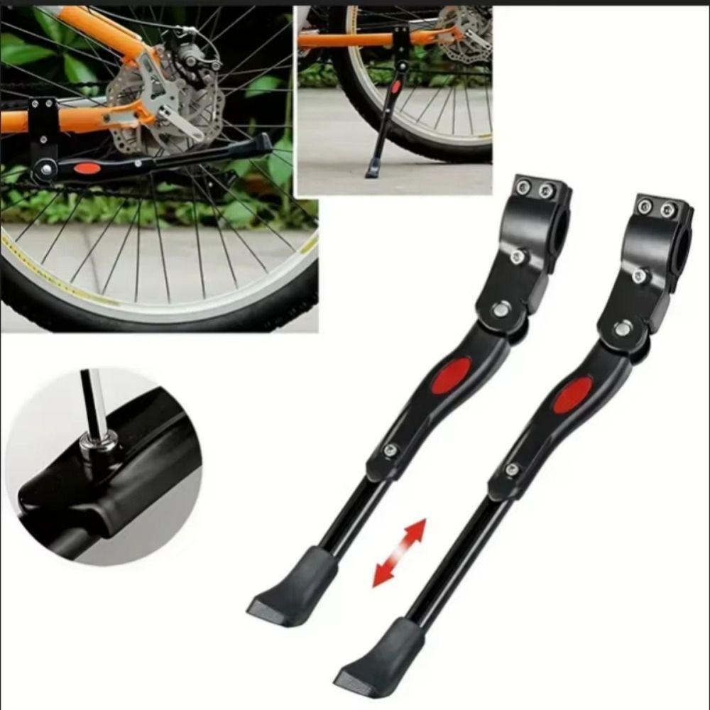 Universal Bicycle Kickstand Adjustable Bike Rear Mount Kickstand Side Parking