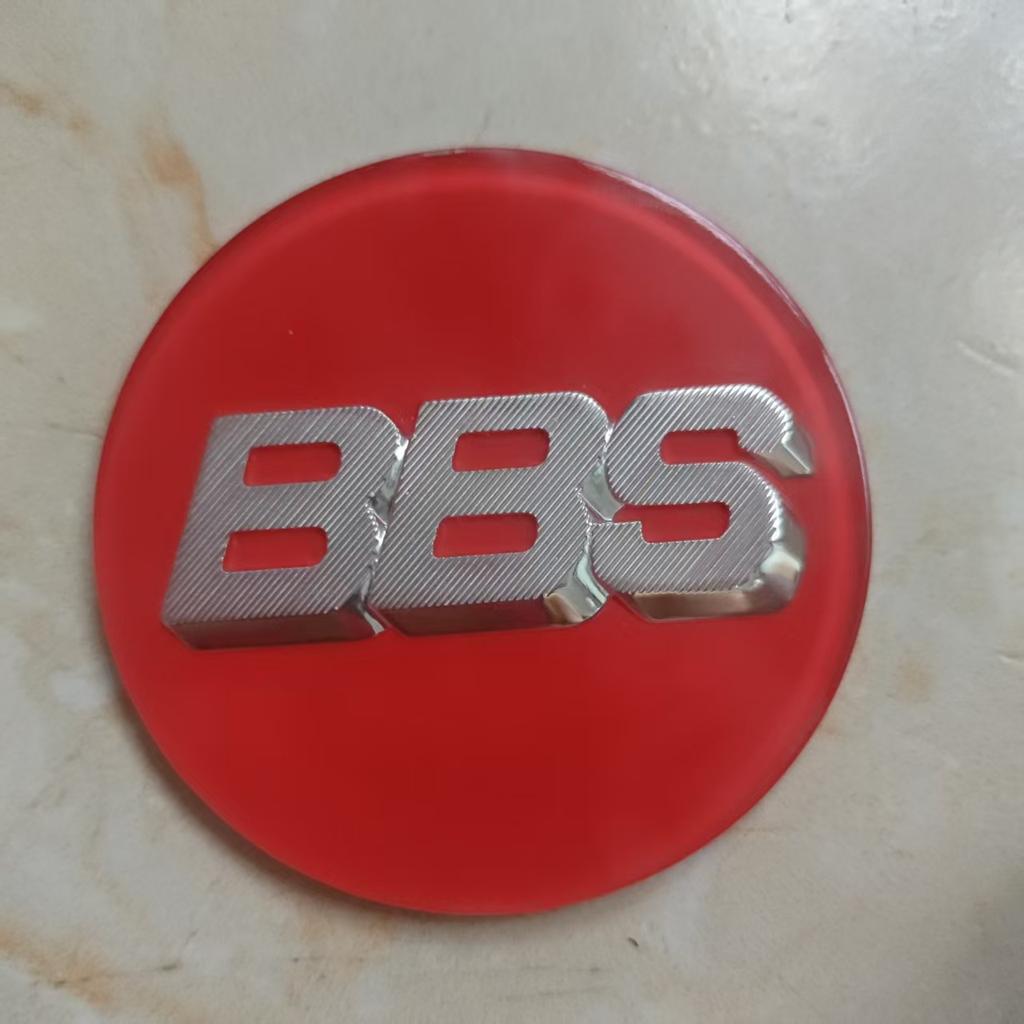 4 pezzi/SET 69mm Adesivi BBS Per 09.24.030 Tappi Centrali Ruota BBS 3D Acrilico Tappi Centrali Ruota Auto Copriruota 0924030 Mozzo Ruota BBS