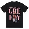 Tate Mcrae Baby Dont Get Greedy Fashion T Shirt Unisexs Women Aesthetic Casual Cotton Y2k Tshirt Streetwear Fans Gifts