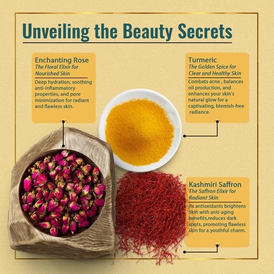 Ayuranic Tan & Dark Spots Removal Ayurvedic Face Wash (100ml), Skin Brightening Ayurvedic Face Pack (50ml) Tan Removal & Exfoliating Face Scrub (50ml)