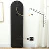 Full-Length LED Arched Mirror, 3 Colors, Memory Function, 150 x 40 cm, Silver
