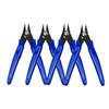 Blue Handle 170 Electronic Pliers Industrial Nozzle Plastic Diagonal Pliers Model Trimming Cutting Pliers Hand Moving Tool