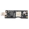 M.2 To USB 3.0 Adapter Riser Card with SIM Card Slot Computer Accessories Key B NGFF
