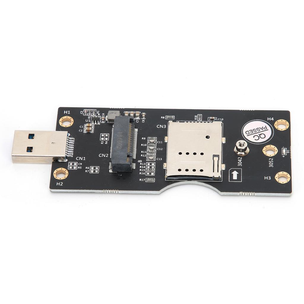 M.2 To USB 3.0 Adapter Riser Card with SIM Card Slot Computer Accessories Key B NGFF