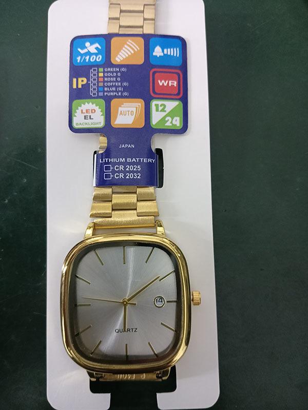 Simple Retro Steel Belt Electronic Watch Sports Waterproof Business Watch A-130