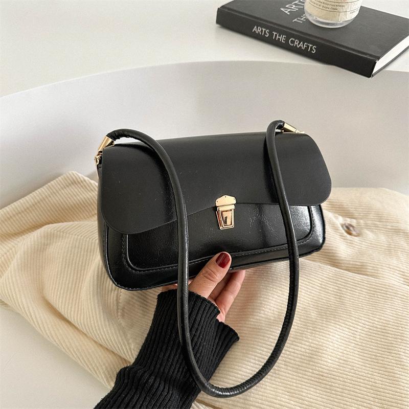 

Women s Popular Small Bags New Fashionable Autumn and Winter Handbags High-end Single-shoulder Small Square Bags Underarms