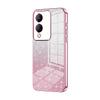 Applicable To VIVO Y200 Electroplated Glitter Mobile Phone Case IQOOZ11Turbo Transparent NEO11 All-inclusive Protective Case