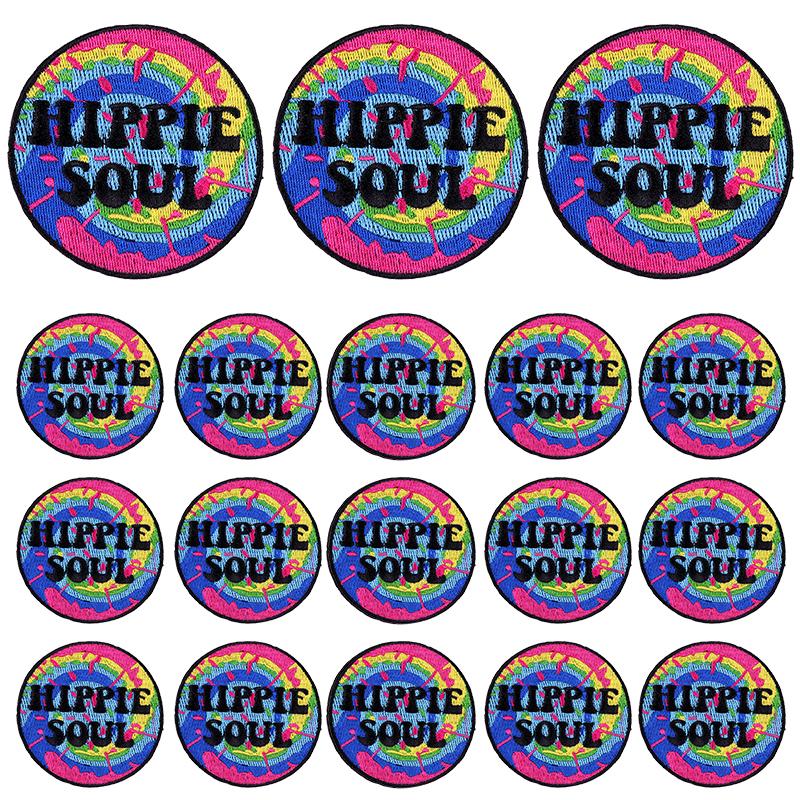 5 szt./Partie Księżyc Motyl Taśma Kwiat Haftowana Naszywka Kreskówkowe Naszywki Na Ubrania DIY Naszywki Do Naprasowywania Na Ubrania Naklejki Do Naszywania