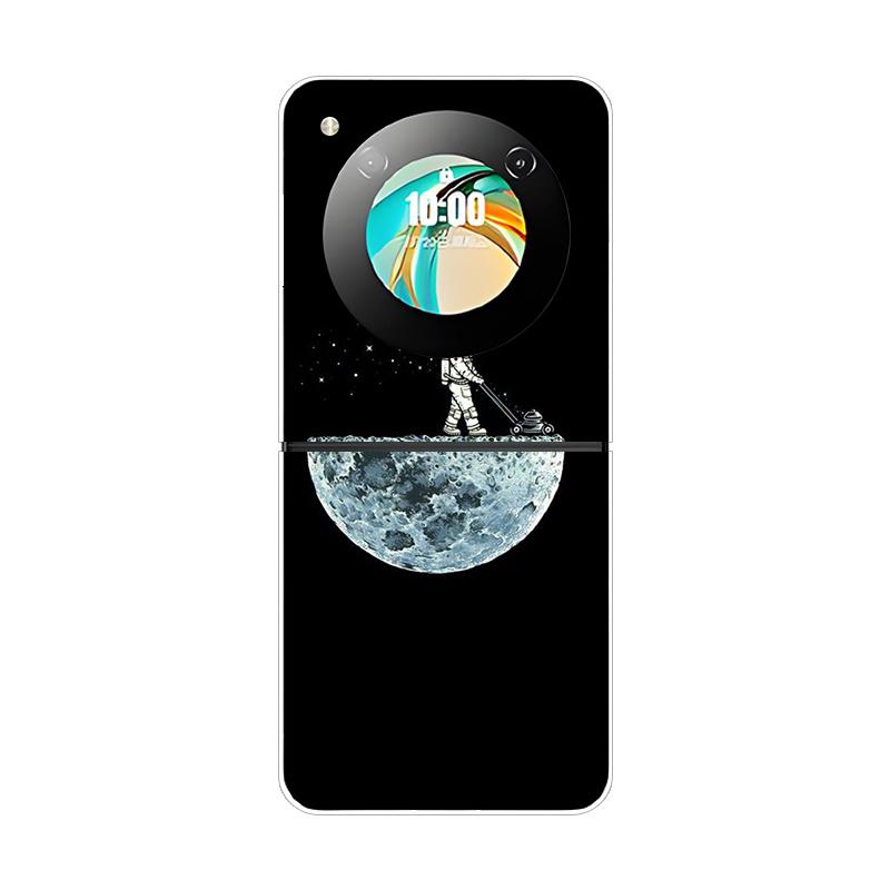 Pevný PC kryt pre ZTE Nubia Flip 2 Nárazuvzdorné puzdrá na telefón pre ZTE Libero Flip 2 5G Zadný priehľadný kryt Flip2 Coque Funda