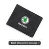Car driving license card credit card holder For New Skoda Octavia Kodiaq Fabia Superb Karoq Yeti Rapid Mk3 Vrs A4 Car pendant xknz73