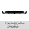 BMW X5 F15 M Sport 2014-2018 Lip Dianteiro, Spoiler Traseiro, Saias Laterais, Grelha, Kit de Modificação de Lip Traseiro