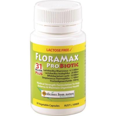 Medicines From Nature FloraMax ProBiotic (31 Billion Plus) 30vc