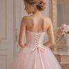 Ultra-Thin Gown Corset Tie Satin Lace-Up Ribbon Tie Bandage Rope Strap  For Bridal Evening Party