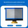 240128 Negative LCD Screen: HD Display with Blue Background & Black Characters, COG Serial Port Module.