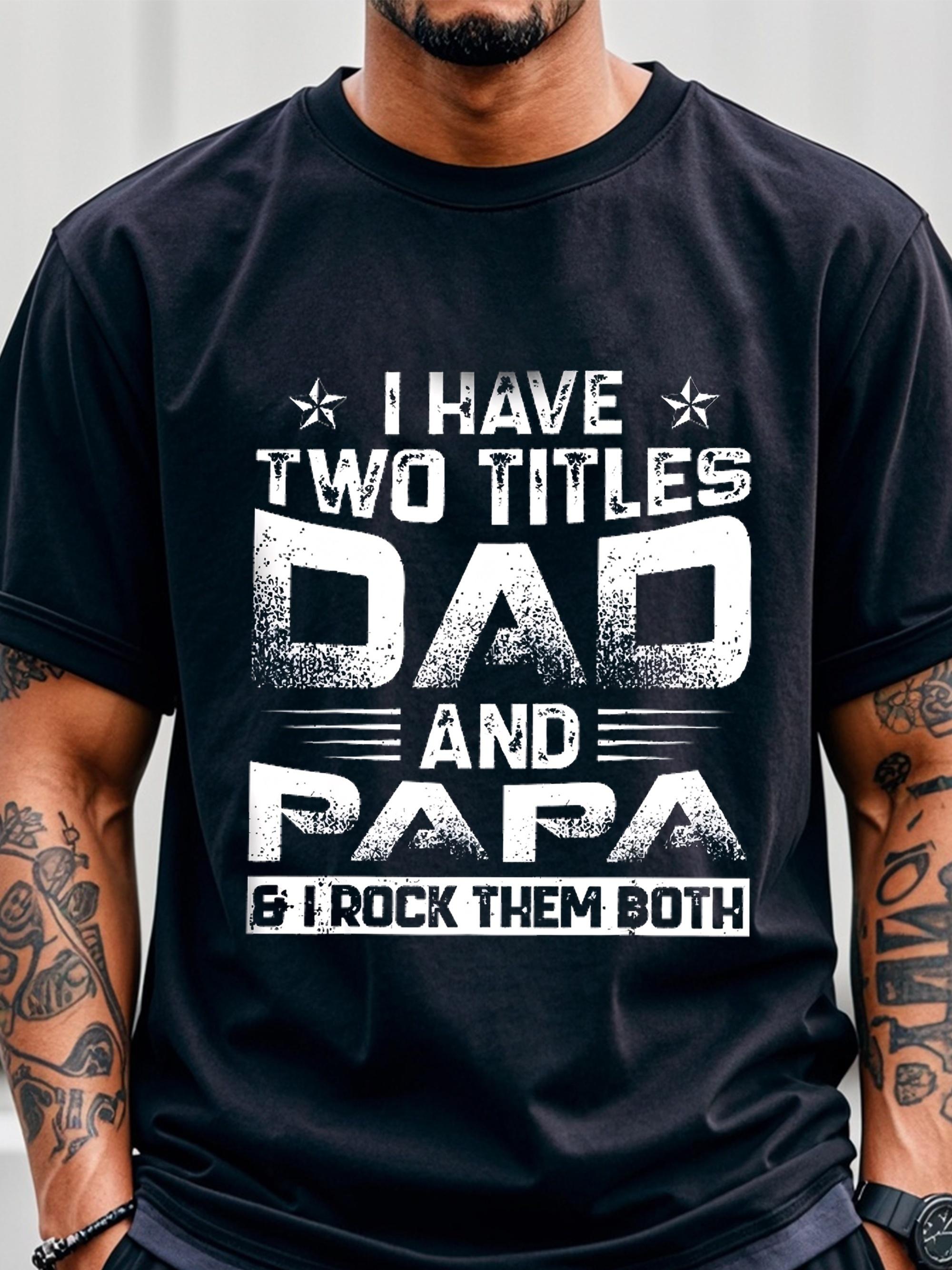 Dad And Papa T-shirt S