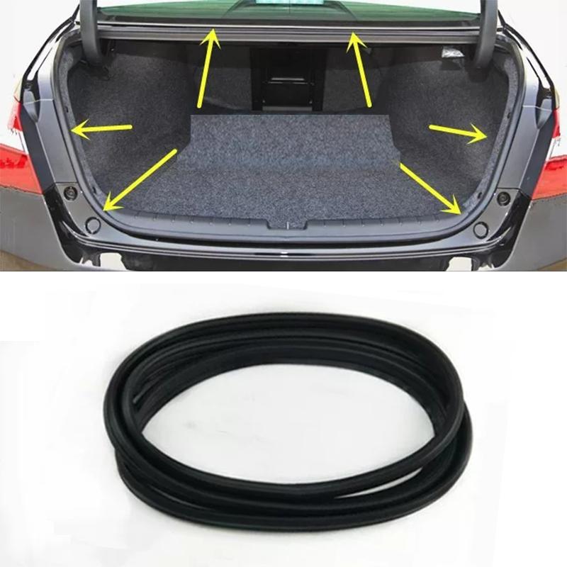 Car Rear Trunk Frame Rubber Seal Sealing Strip For Honda City 2009 2010 2011 2012 2013 2014