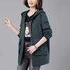 Fashion Women's Trench Coat Spring Autumn Lined Coat Tops Korean Loose Hooded Casual Female Windbreaker Outerwear 4XL