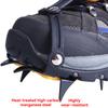 Outdoor Professional 10-Tooth Ice Climbing Crampons — Anti-Slip Footwear Attachments for High Altitudes (Adjustable)