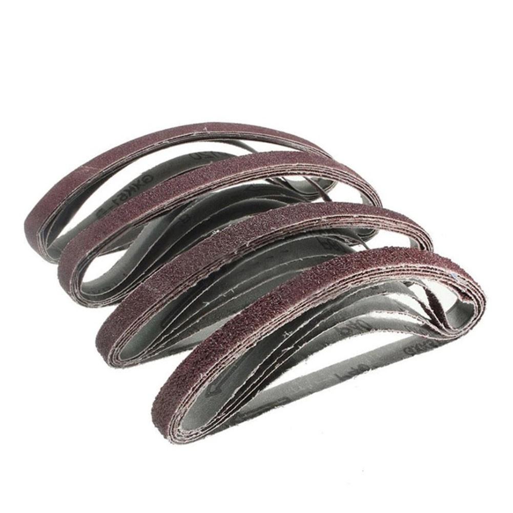 Sanding Belts Mm 13 X 457 40/60/80/120/180/240 Grit