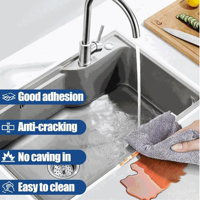 60/150ml Plastic Steel Mud Waterproof Glue Anti-mould Kitchen and Bathroom Epoxy Resin Leak Toilet Plugging and Caulking Sealant