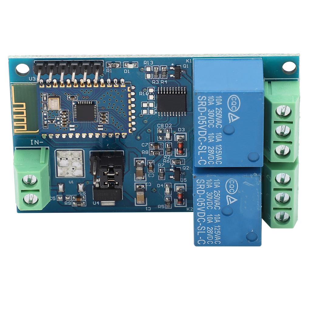 Modul releu Bluetooth 2 căi pentru aplicația telefon mobil Android Comutator de comandă fără fir de la distanță 5V