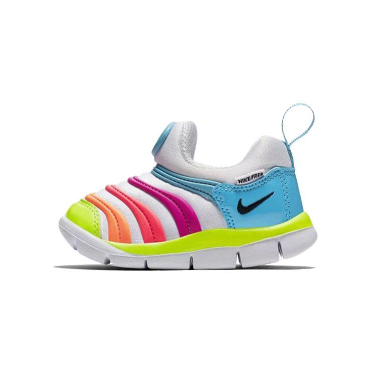 Nike Dynamo Free Slip Resistant Shock Absorbing Durable Low Top Walking Shoes Baby Shoes 343938-418