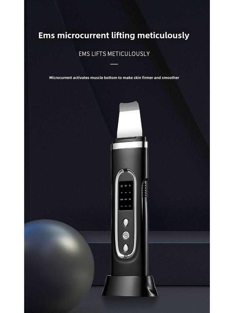 Ultrasonic Skin Scrubber & Blackhead Remover - Pore Cleanser & Acne Device.