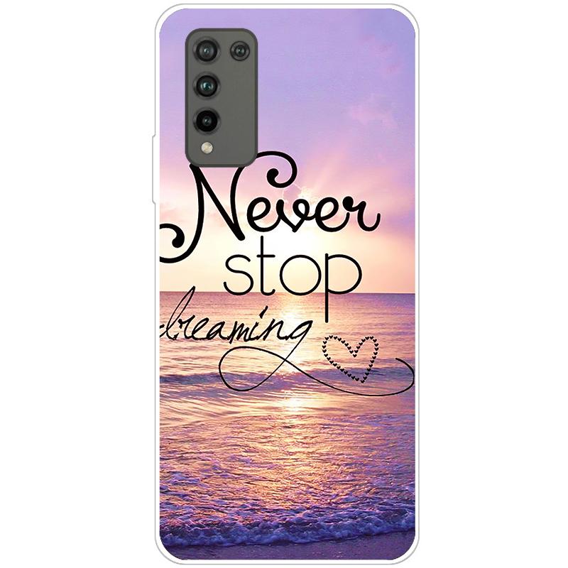 Für Huawei Honor 10X Lite Hülle Silikon Weich Niedlich Tier Handyhülle für Honor 10X Lite Hülle Honor10X 10 X Lite Fundas 6,67 Zoll