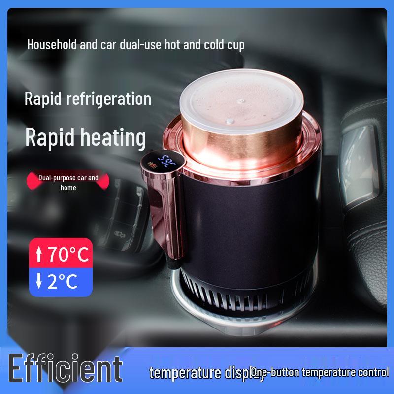 Smart Car Coaster with Fast Cooling & Heating for Cups