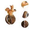 Garden Sculpture Squirrel Ornament Animal Model Novelty Statue Resin Figurine for Park