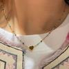 GETMEBLING Heart Color Dot Necklace