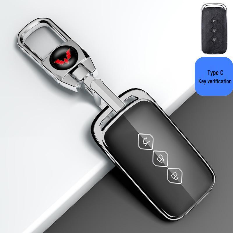 Key Case for Wuling Hongguang Miniev, Nanoev, Macaron, Baojun 510, 730, 530 - Ideal for Women