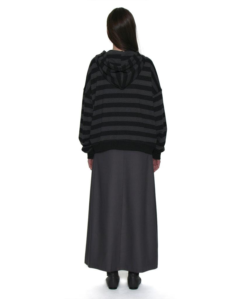 Partimento Woman (Set) Three-Way Transform Pleated Skirt_Charcoal