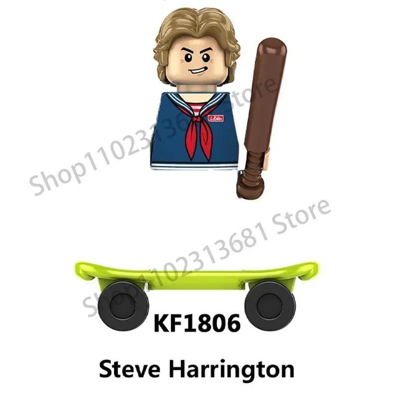 

Ужасный фильм Вверх ногами Дастин Майк Лукас Уилл Одиннадцать Модель Конструктор Просветить Экшн-фигурка Кирпичики Игрушки Для Детей