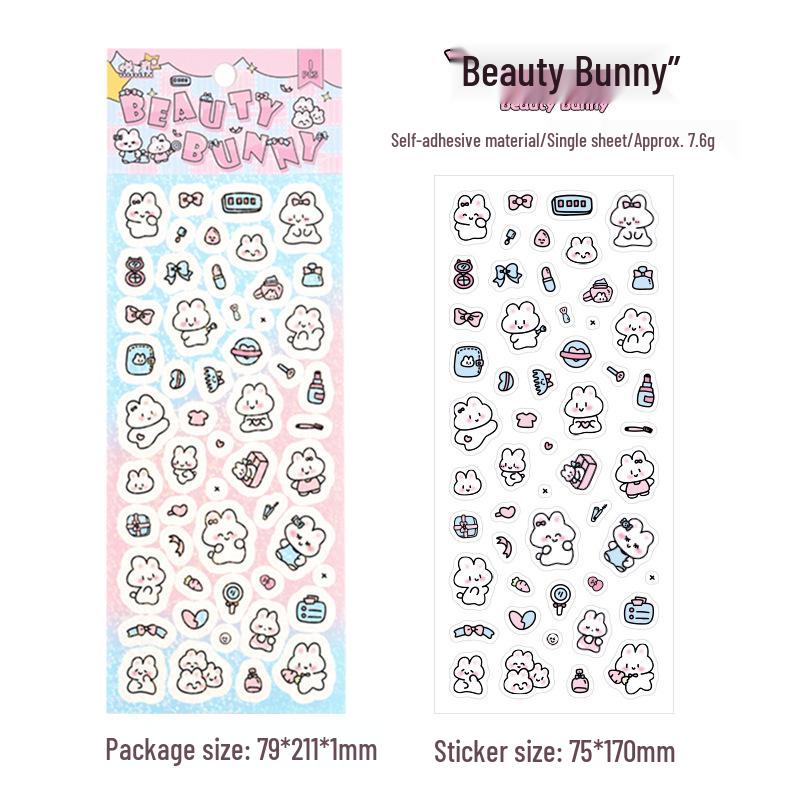 Yuezhen Tongmeng Paradise Die-cut Cartoon Stickers for Children's Journals