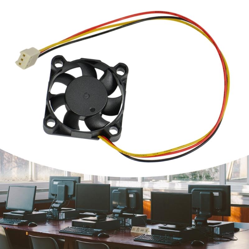 4010 40x40x10 Cooling Fan 3Pin Connector 12V Brushless Fan for 3D Printers and Mini Electronics