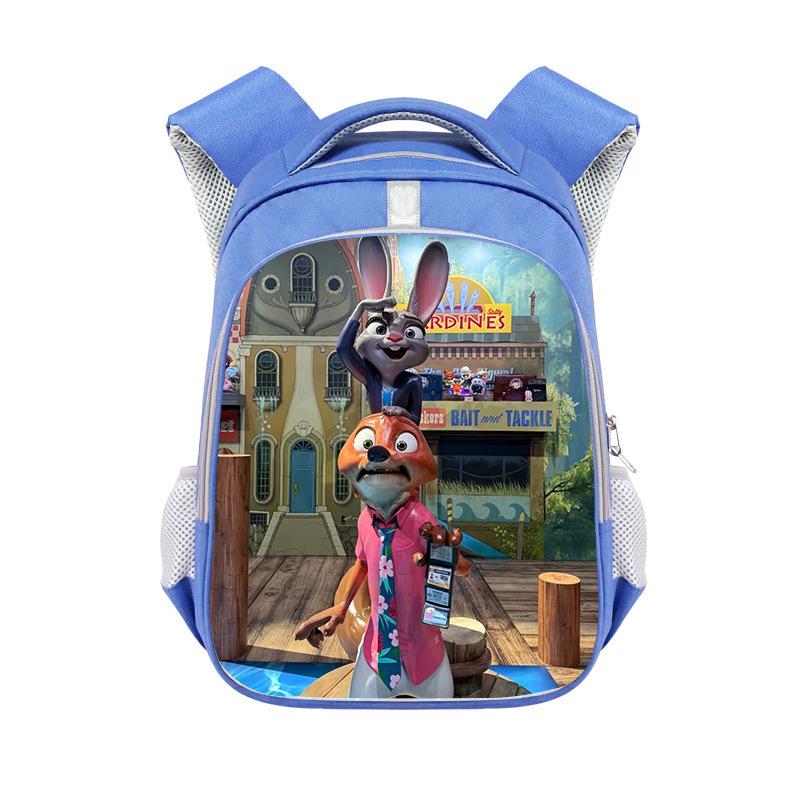 

Рюкзак Zootopia 2, Милий мультяшний шкільний рюкзак для учнів, Свіжий синій та легкий 0195