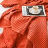 Summer 3D Waffle Plaid Pure Cotton Bed Blanket Throw Thin Quilt Knitted Bedspread Home Hotel Coverlets Sofa Cover Throw Blankets