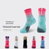 Ayoubu Adult Thick Terry Gradient Basketball Socks